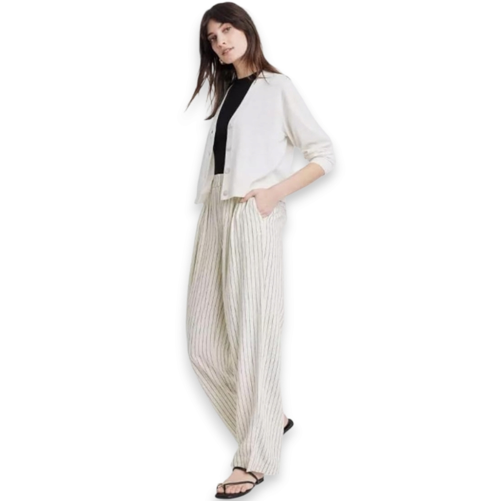 Women's High-Rise Straight Fit Fluid Pants